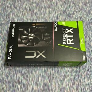 Lightly used GeForce rtx 3050 8gb gddr6 graphics card